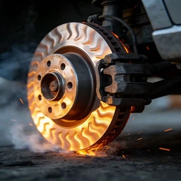 Analiza uzroka vibracija kočionog diska i termičke deformacije